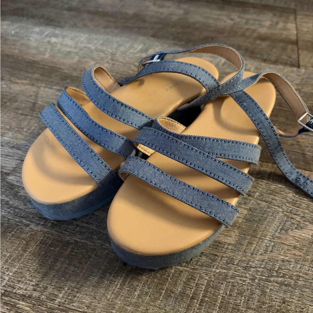 Old Navy Girls Platform Sandals size 13c - Picture 3 of 7
